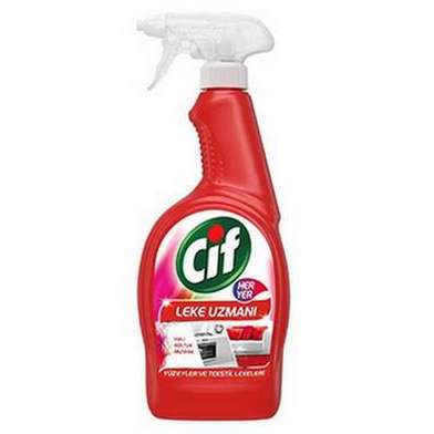  اسپری لکه بر چند منظوره جیف | Cif Sprey Her Yer Leke Uzmanı 750 Ml