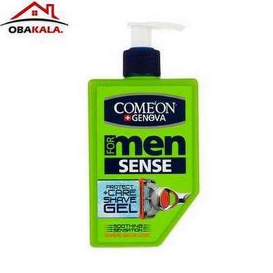  ژل اصلاح پمپی کامان مدل sense حجم 260 میلی لیتر