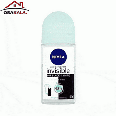  رول ضد تعریق نیوآ مدل invisible black & white