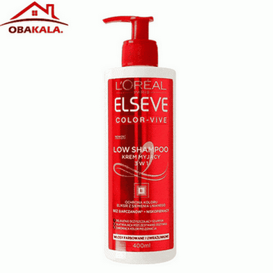 فروش ویژه شامپو مو لورآل سری Elseve مدل Color-Vive حجم 400 میلی لیتر